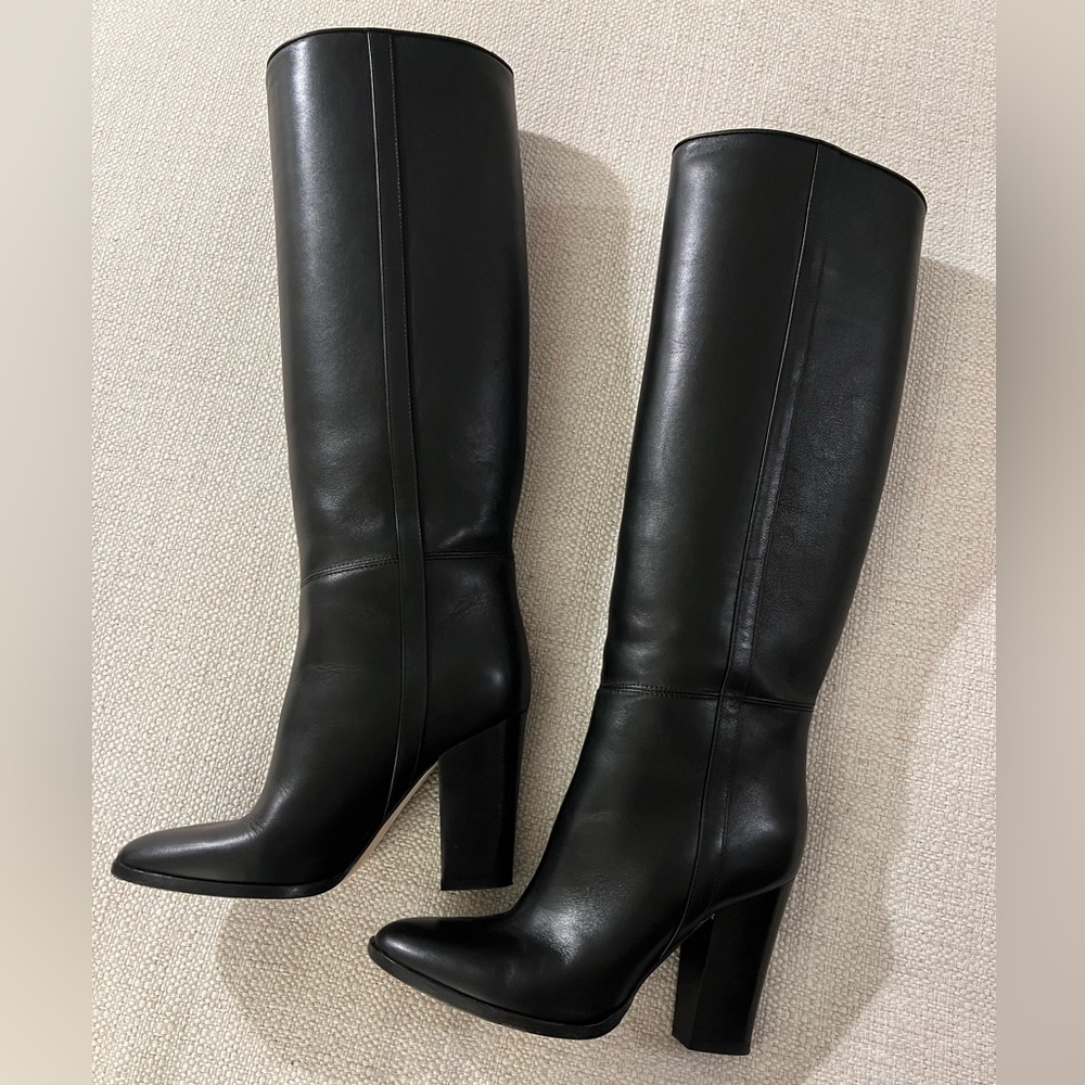 Club Monaco Pristine In Box Callie Leather Boot in Black US 7 / EU 37 GORGEOUS!!